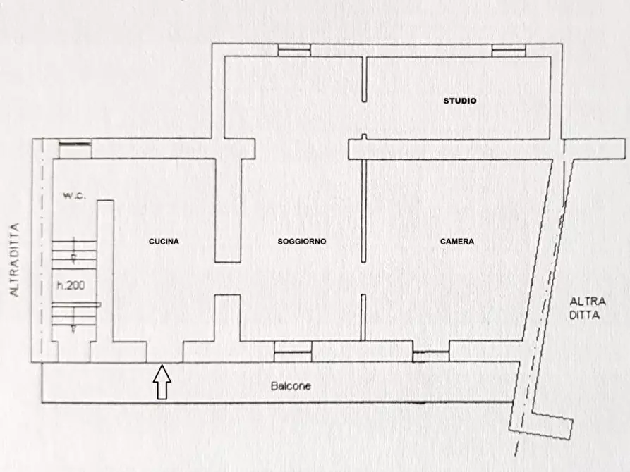 Immagine 14 di Appartamento in affitto  in Via Vittorio Emanuele III 4 a Montechiaro D'asti