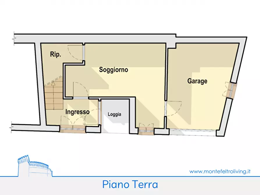 Immagine 12 di Casa indipendente in vendita  in Via Ca' Baldiserra a Pietrarubbia