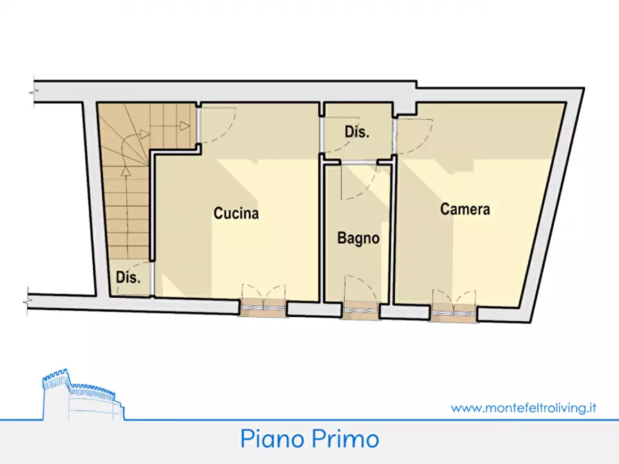 Immagine 13 di Casa indipendente in vendita  in Via Ca' Baldiserra a Pietrarubbia