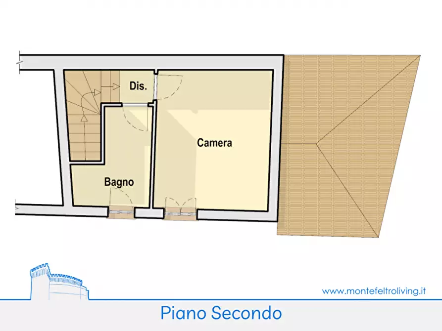 Immagine 14 di Casa indipendente in vendita  in Via Ca' Baldiserra a Pietrarubbia