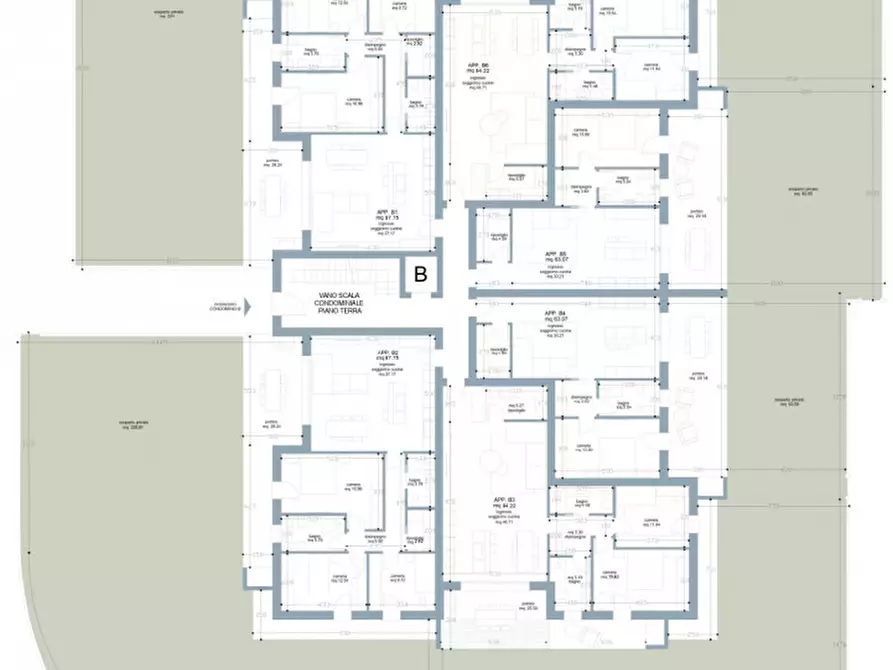 Immagine 14 di Appartamento in vendita  in Via Don Luigi Rimano a Limena