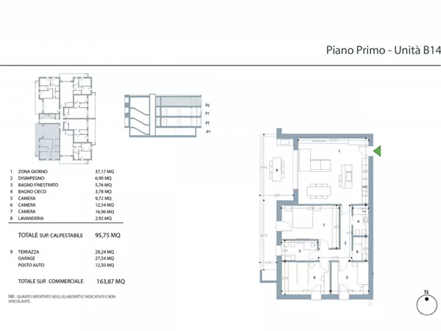 Immagine 13 di Appartamento in vendita  in Via Don Luigi Rimano a Limena