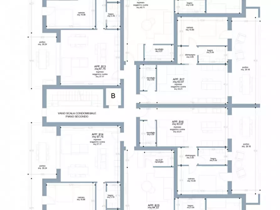 Immagine 14 di Appartamento in vendita  in Via Don Luigi Rimano a Limena