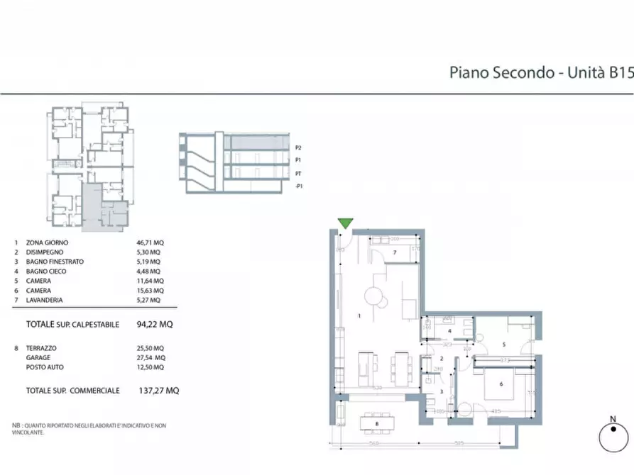 Immagine 13 di Appartamento in vendita  in Via Don Luigi Rimano a Limena