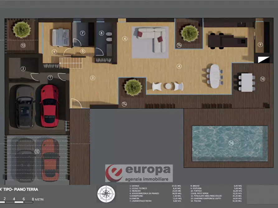 Immagine 5 di Villa in vendita  in Via False a Monteviale