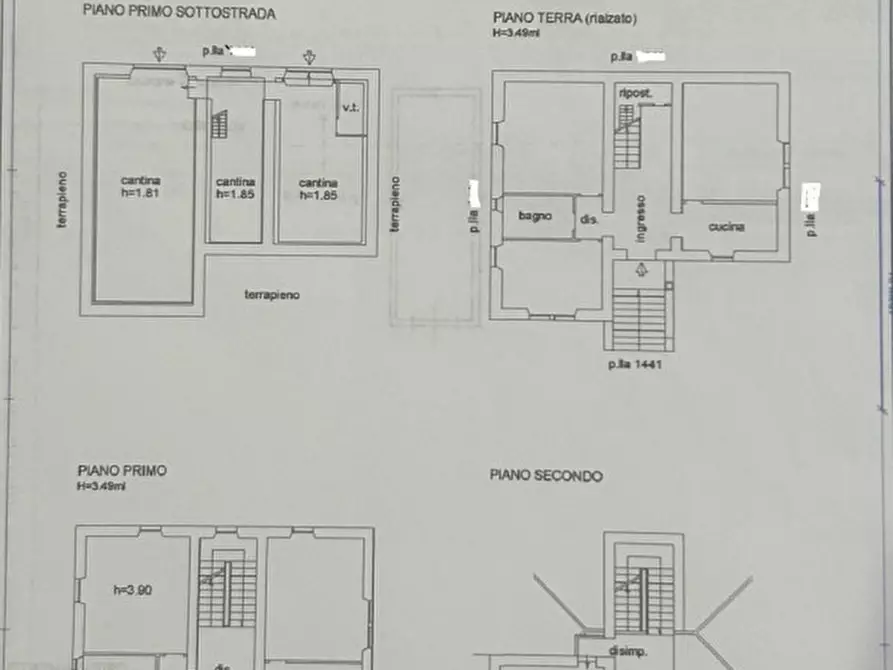 Immagine 48 di Villa in vendita  in Viale degli Eroi 91 a Fabrica Di Roma
