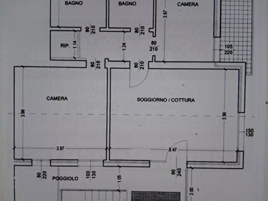 Immagine 10 di Appartamento in vendita  in Via Francesco Petrarca a Noale