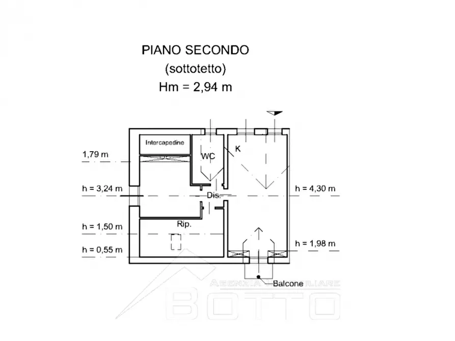 Immagine 60 di Appartamento in vendita  in Via Antonio Rosmini 60 a Santa Maria Maggiore