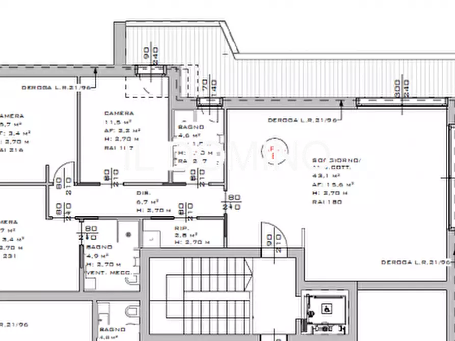 Immagine 28 di Appartamento in vendita  in Viale delle Terme a Abano Terme