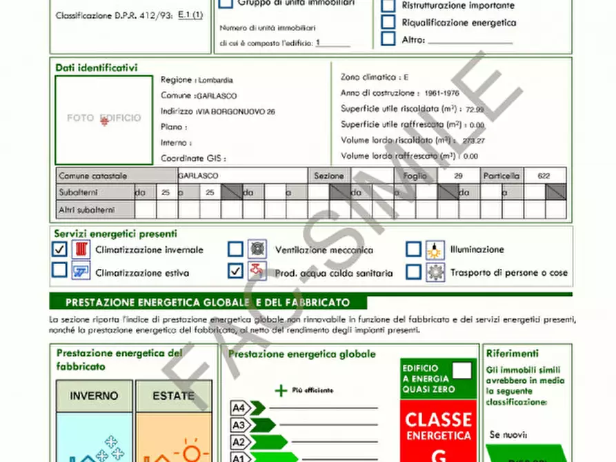 Immagine 23 di Appartamento in vendita  in via Borgonuovo n° 26 a Garlasco