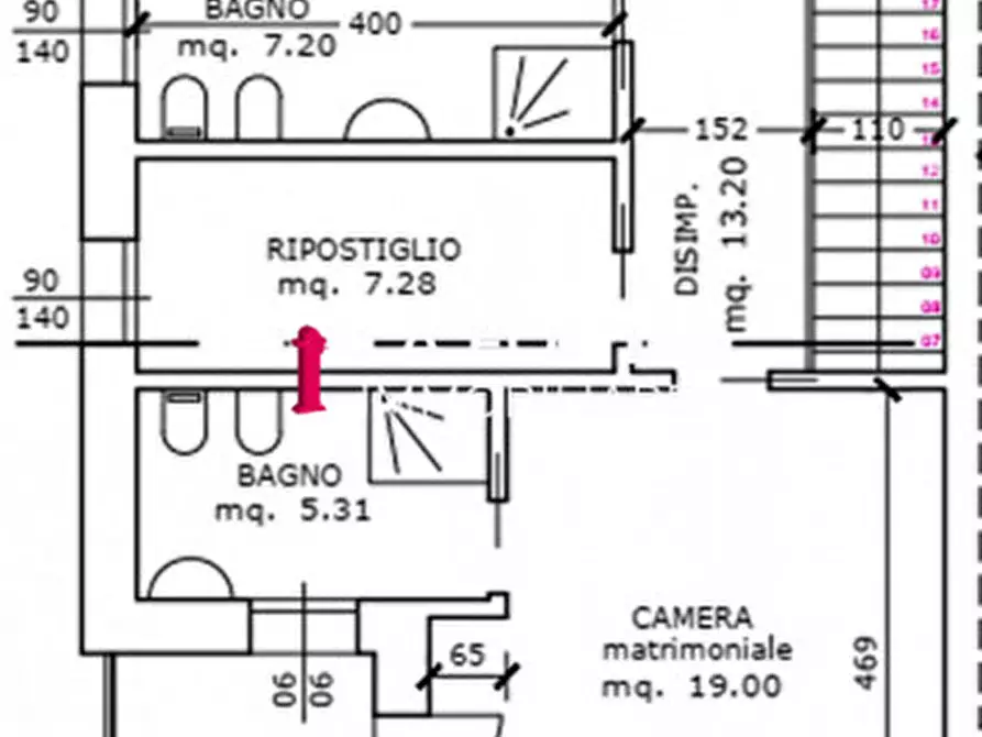 Immagine 14 di Casa bifamiliare in vendita  in Via Sant'Andrea a Vigonza