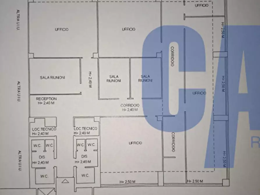 Immagine 14 di Ufficio in affitto  in VIA MONTE BIANCO a Rozzano