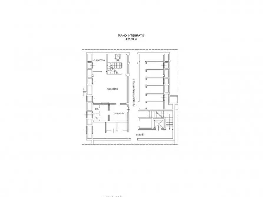 Immagine 19 di Negozio in vendita  in Via Monsigor Cazzaniga, N. 19 a Gorgonzola