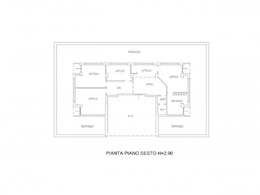 Immagine 17 di Ufficio in vendita  in Via Achille Grandi, N. 10 a Osimo