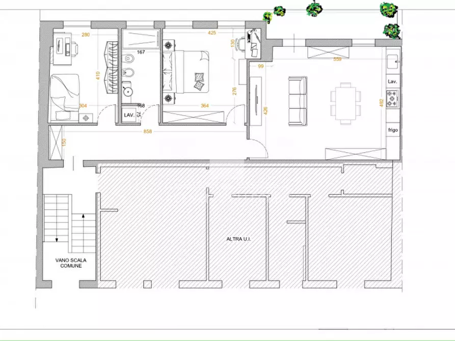 Immagine 10 di Appartamento in vendita  in VIA VENTICINQUE APRILE a Bolzano Vicentino