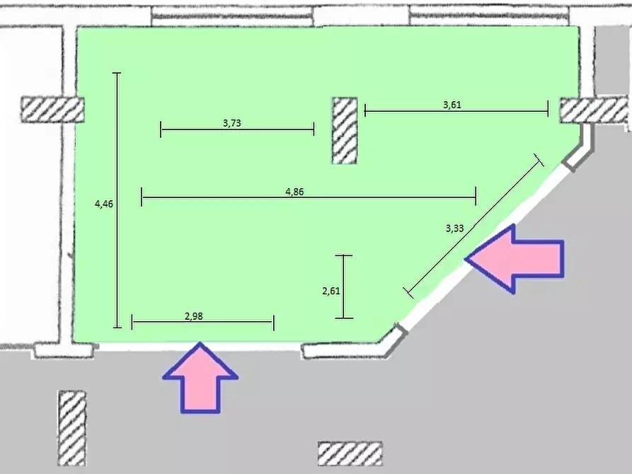 Immagine 8 di Garage in vendita  in via portogallo a Palermo