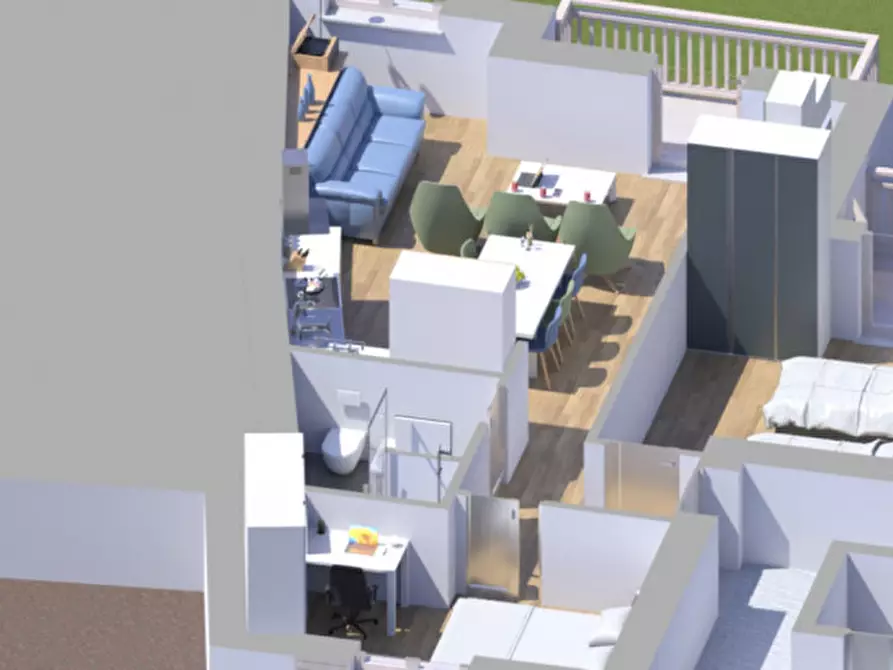 Immagine 2 di Appartamento in vendita  in Via Santa Giustina a Telve