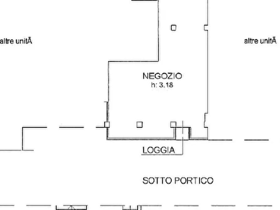 Immagine 1 di Negozio in affitto  in via modigliani a Albignasego