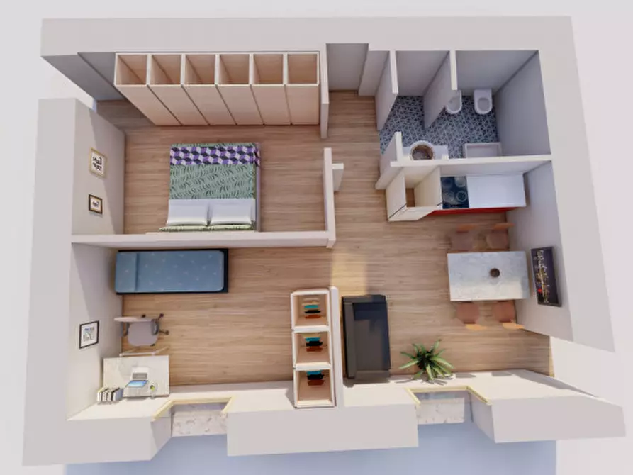 Immagine 2 di Appartamento in vendita  in Viale Trento a Vicenza