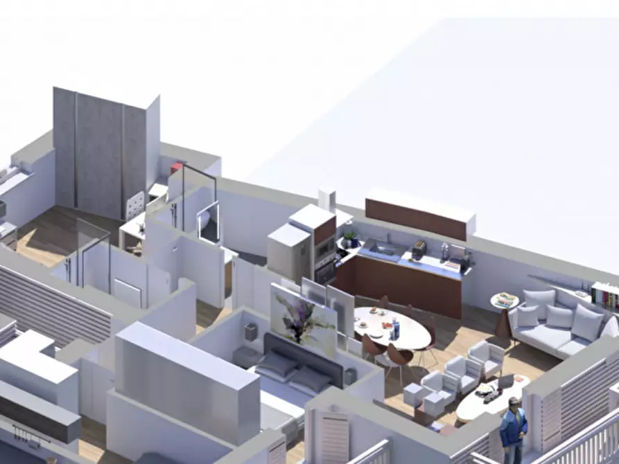 Immagine 3 di Appartamento in vendita  in Via Santa Giustina a Telve