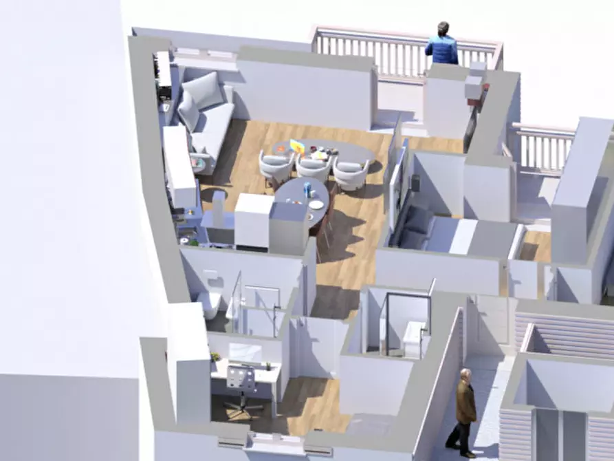 Immagine 3 di Appartamento in vendita  in Via Santa Giustina a Telve