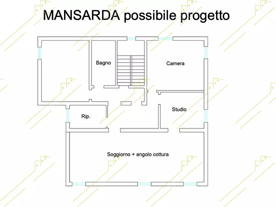 Immagine 41 di Appartamento in vendita  in Via Ripa 3 a Casalgrande