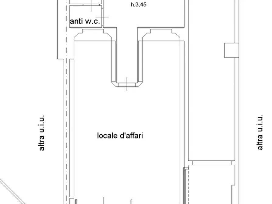 Immagine 2 di Negozio in affitto  in via italo svevo 14 a Trieste