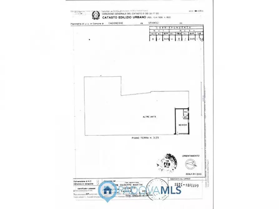 Immagine 11 di Negozio in vendita  in Via A. Gramsci, 77 a Cadoneghe