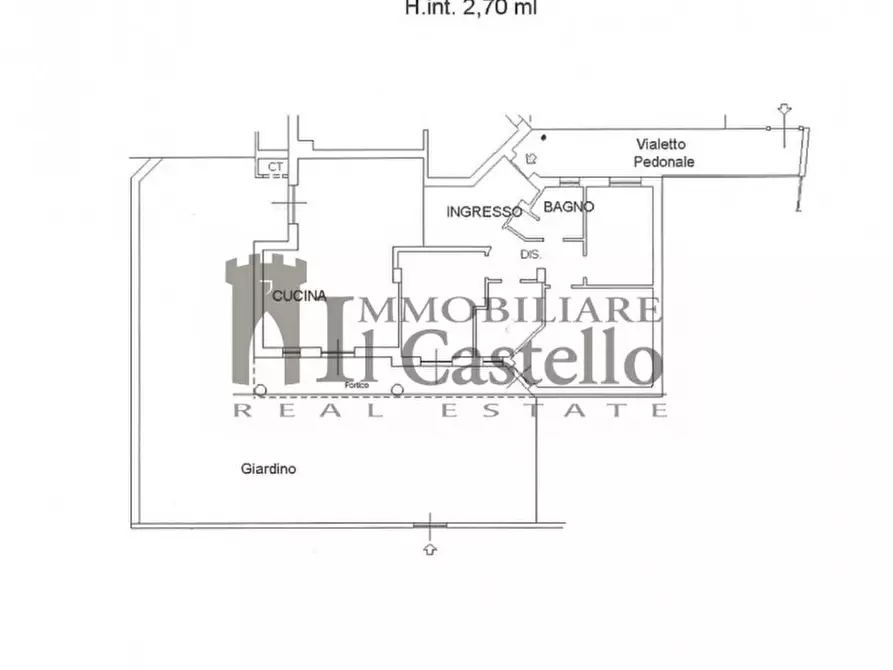 Immagine 15 di Casa quadrifamiliare in vendita  in Via Goffredo Mameli a Castiglione Del Lago