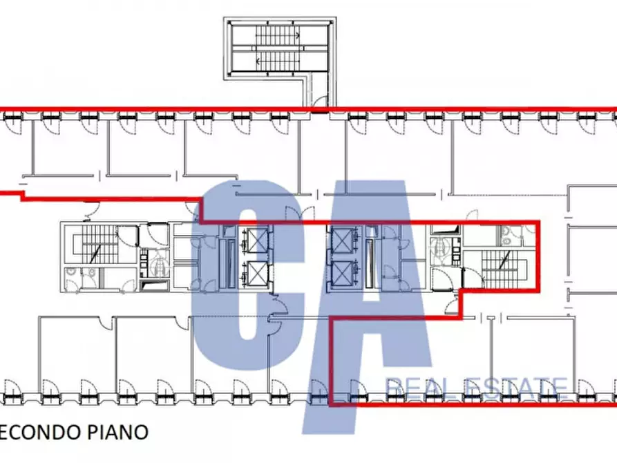 Immagine 22 di Ufficio in affitto  in PIAZZA MONTE TITANO a Milano