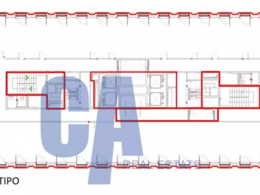 Immagine 23 di Ufficio in affitto  in PIAZZA MONTE TITANO a Milano