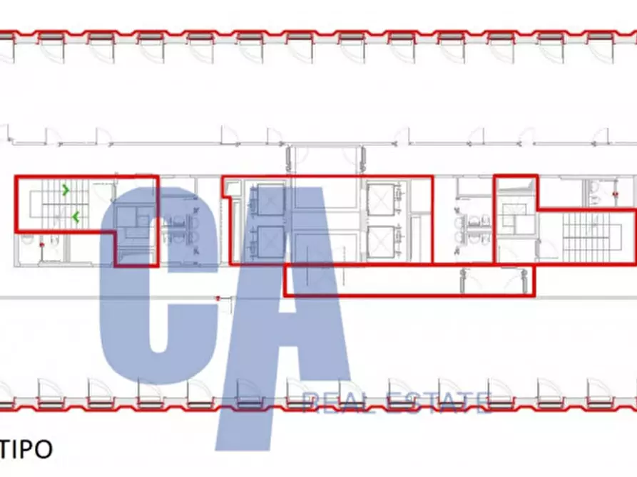 Immagine 22 di Ufficio in affitto  in PIAZZA MONTE TITANO a Milano