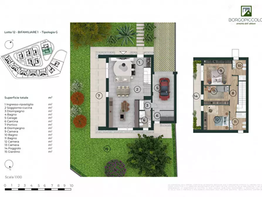 Immagine 15 di Casa bifamiliare in vendita  in Via San Martino a Grisignano Di Zocco