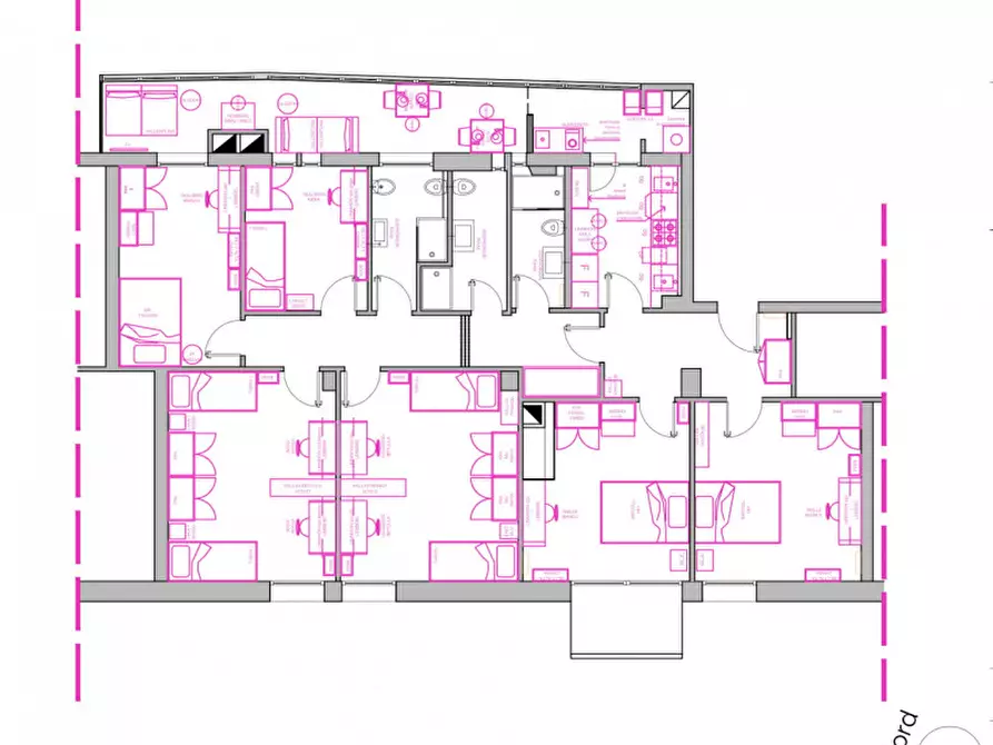 Immagine 11 di Appartamento in vendita  in Viale Ungheria, 82 a Udine