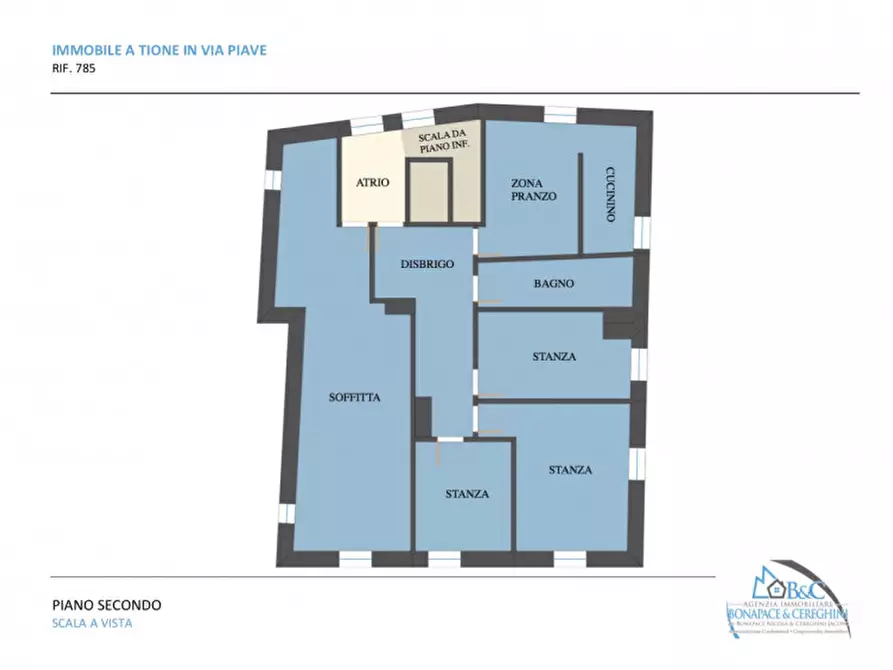 Immagine 22 di Casa indipendente in vendita  in Via Piave a Tione Di Trento