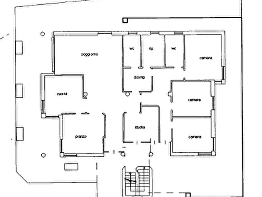 Immagine 25 di Appartamento in vendita  in Via De Amicis n. 16 a Cureggio