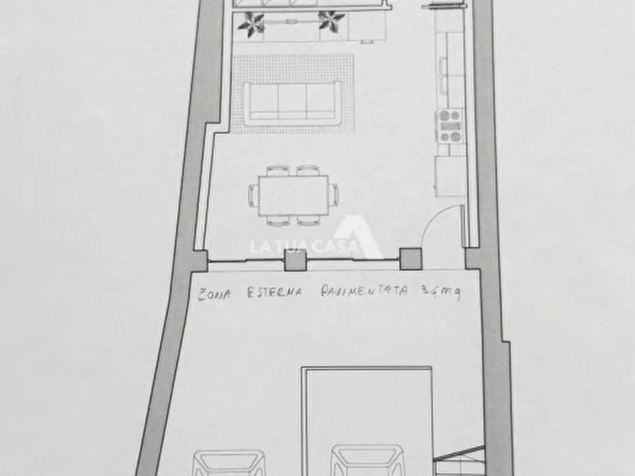 Immagine 9 di Appartamento in vendita  a Villafranca Di Verona