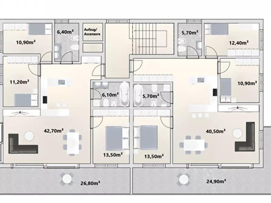 Immagine 37 di Attico in vendita  in Via cantinaccio a Renon .Ritten.