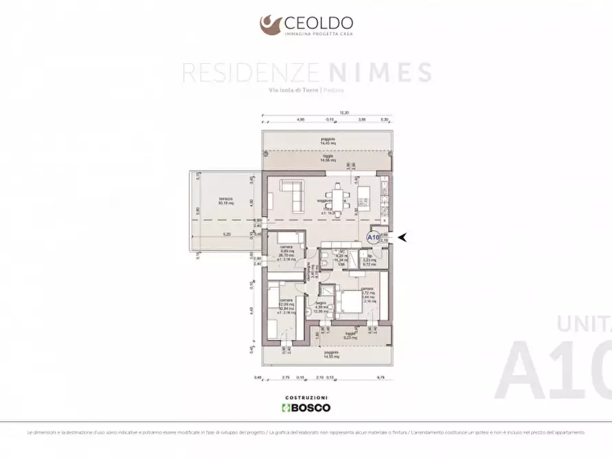 Immagine 10 di Appartamento in vendita  in Via Santa Maura a Padova