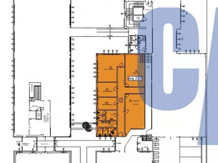 Immagine 15 di Ufficio in affitto  in VIA GROSIO a Milano