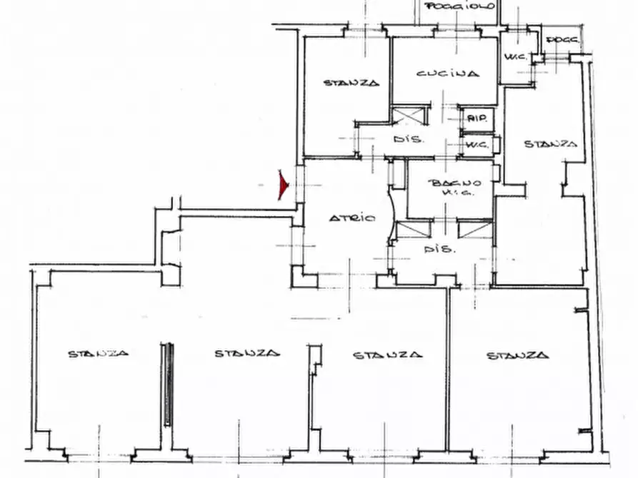 Immagine 20 di Appartamento in vendita  in Via Gioacchino Murat 16 a Trieste