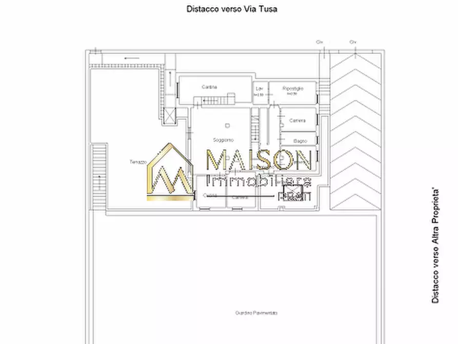 Immagine 63 di Appartamento in vendita  in Via Tusa a Roma