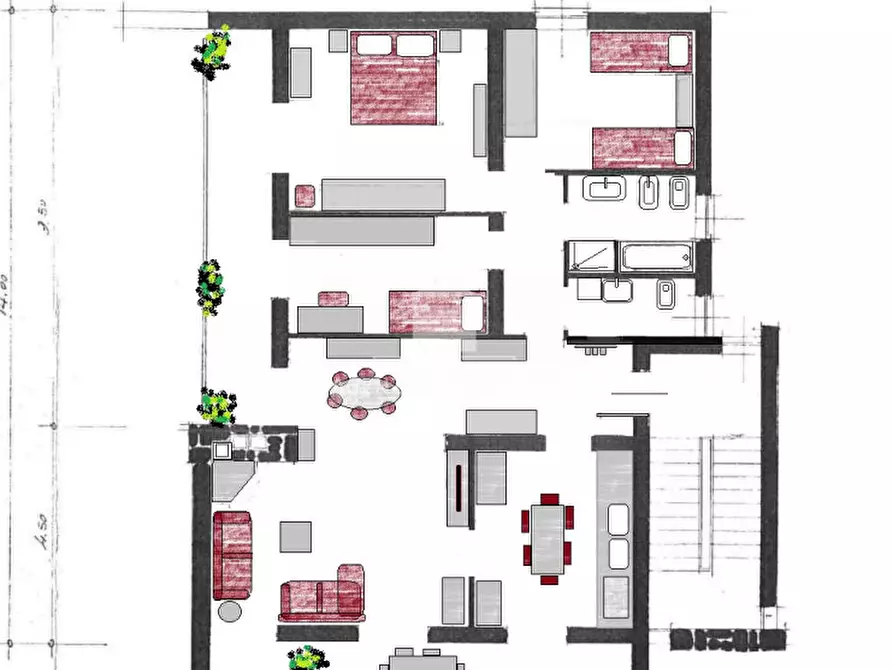 Immagine 20 di Casa bifamiliare in vendita  in Via Lago di Bolsena a Vicenza