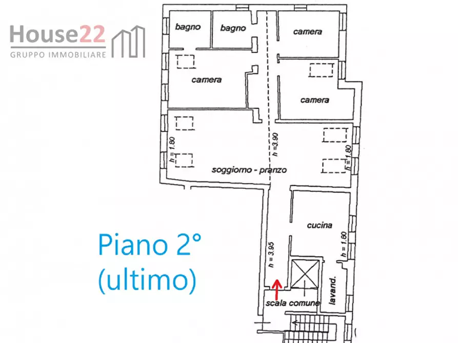 Immagine 38 di Appartamento in vendita  a Vicenza