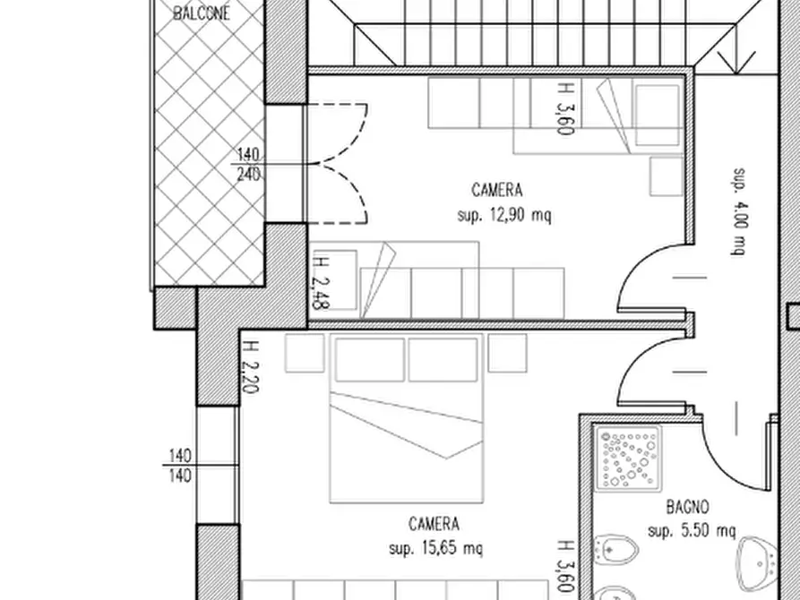 Immagine 3 di Appartamento in vendita  in Via Salvo D'Acquisto a Pescantina