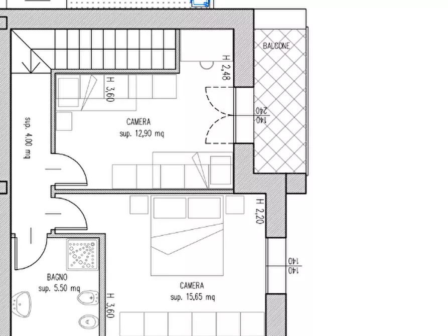 Immagine 3 di Appartamento in vendita  in Via Salvo D'Acquisto a Pescantina