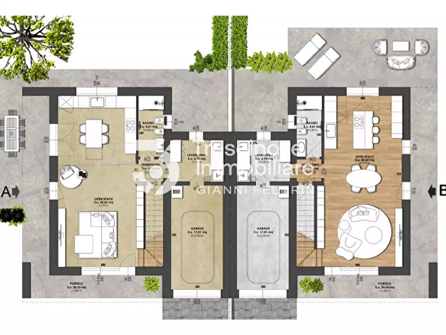 Immagine 34 di Casa bifamiliare in vendita  in Via Ottorino Alessandrini a Zero Branco