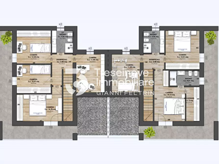 Immagine 36 di Casa bifamiliare in vendita  in Via Ottorino Alessandrini a Zero Branco