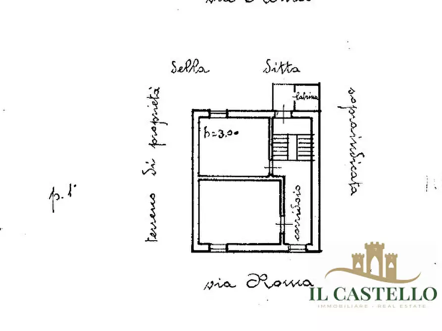 Immagine 17 di Casa indipendente in vendita  a Castiglione Del Lago
