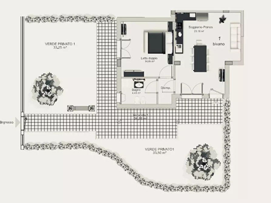 Immagine 23 di Appartamento in vendita  in Via Papa Luciani a Morgano